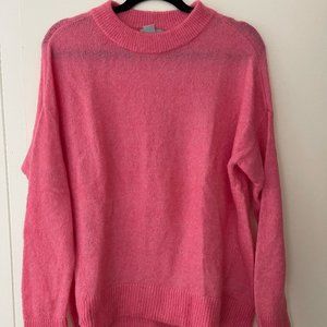 H&M Pink Oversized Knit Size M